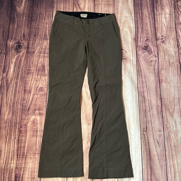 Royal Robbins Pants - Royal Robbins Women's Boot Cut Pants in Olive Brown